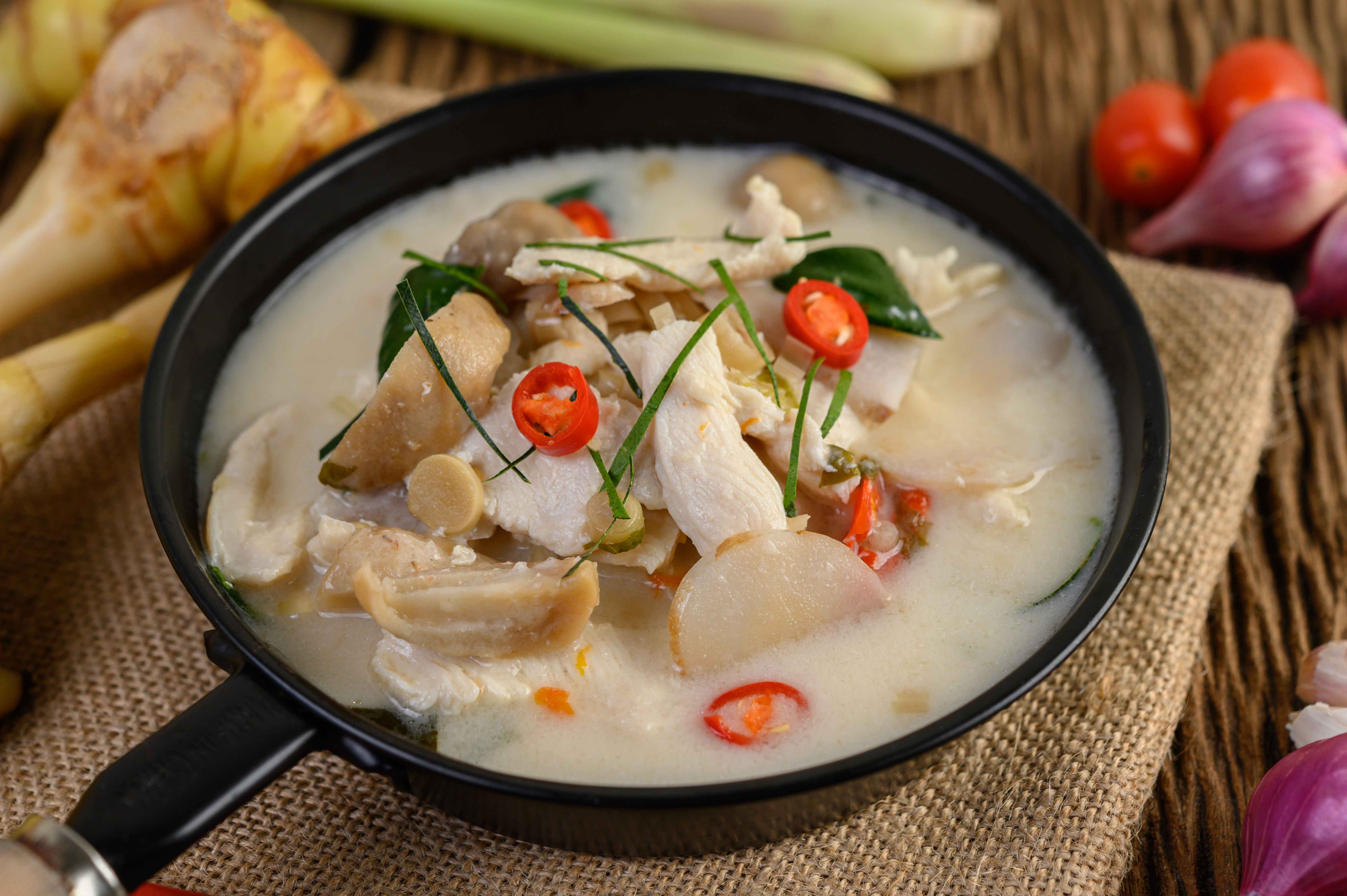 Sopa de pescado con leche 🐟